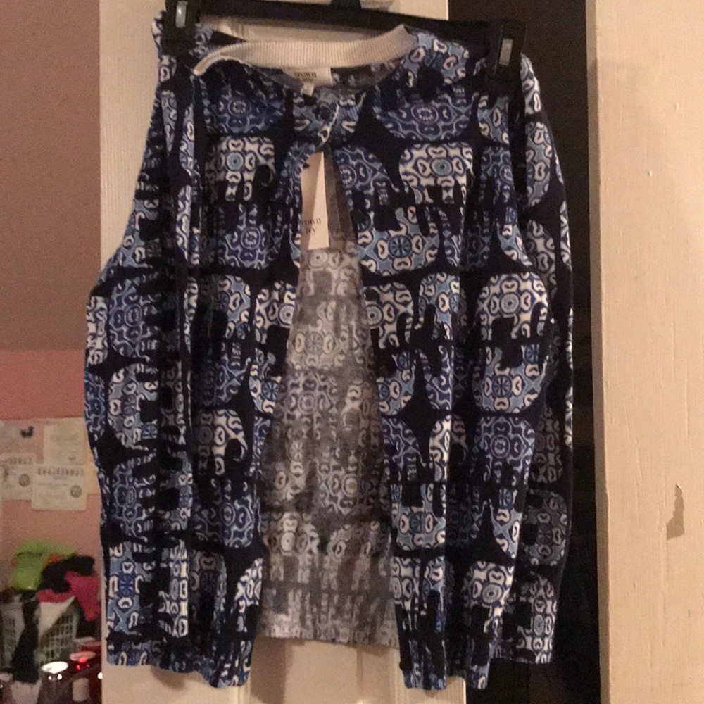 Elephant cardigan
